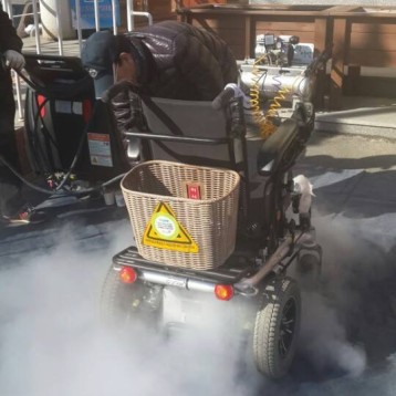 동구장애인복지관 특화사업 보장구소독·세척·수리사업 이미지