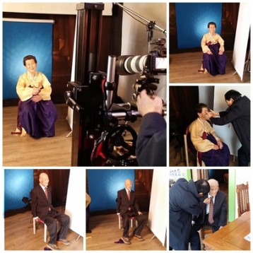 가족사진 촬영 이미지