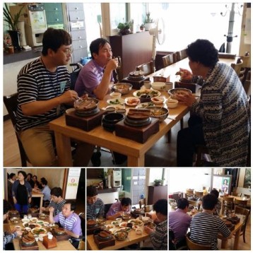 가족외식 진행 이미지