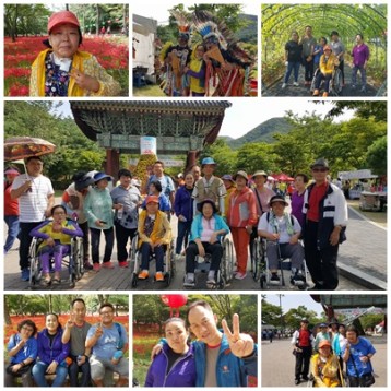 테마여행 진행(영광 불갑산 상사화 축제) 이미지