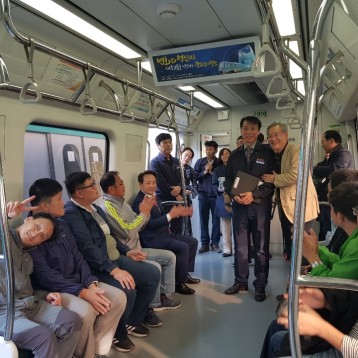 10월10일 기관사 체험 진행 이미지