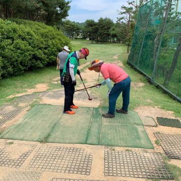광주장애인생활체육 파크골프교실 지원사업 진행 이미지
